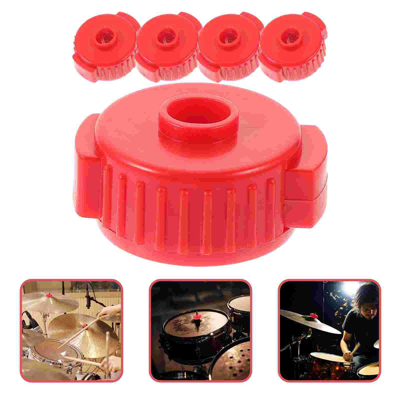 Cymbal Quick Release Cap Nuts Durable Drum Parts Electronic